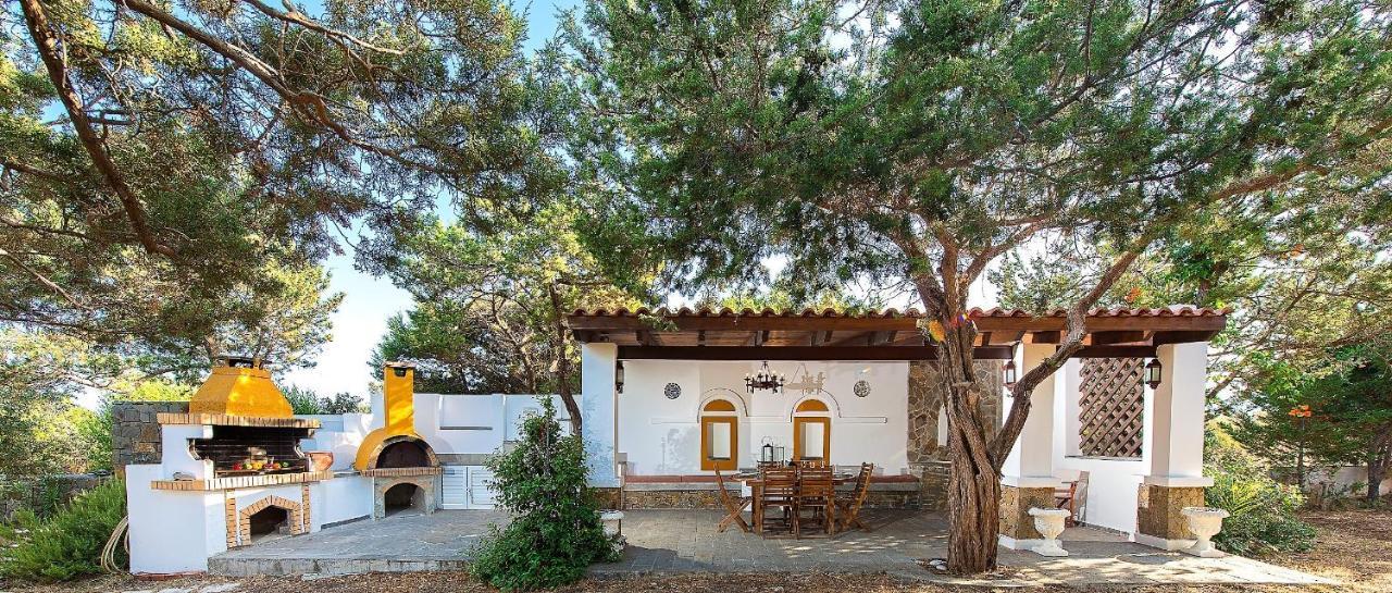 Beachfront Villa Rhodes Seashell Jenádi Kültér fotó