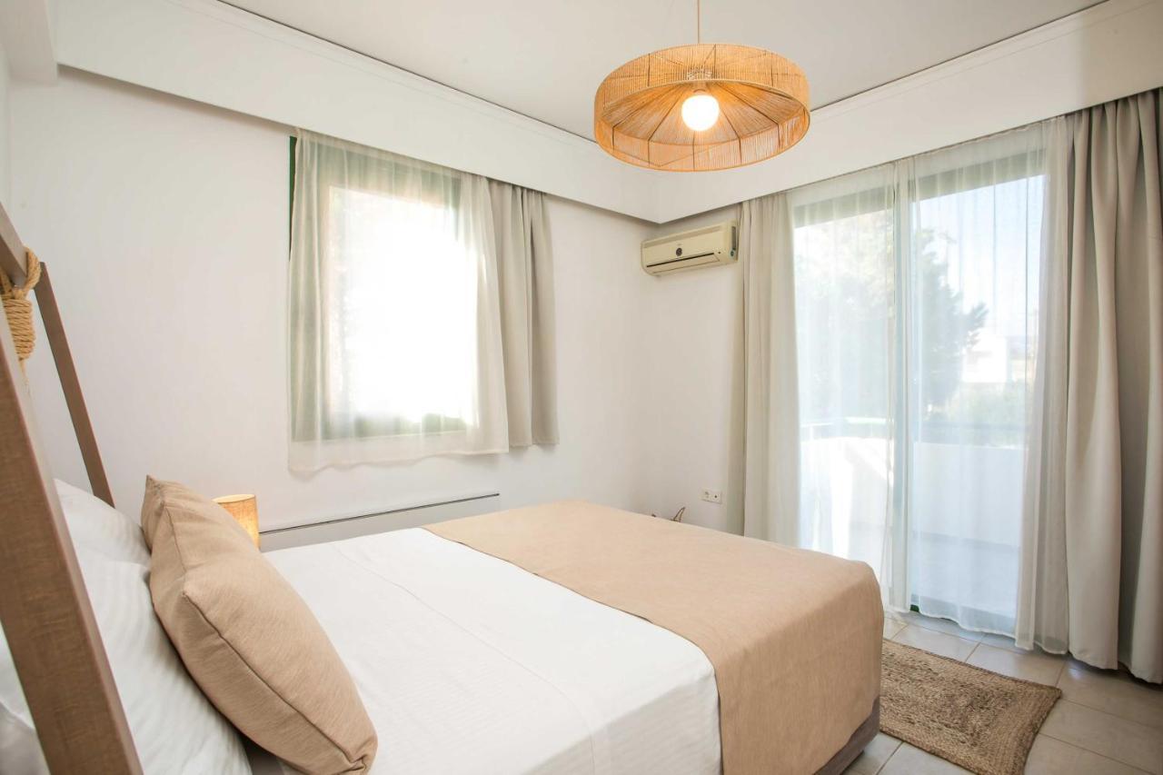 Beachfront Villa Rhodes Seashell Jenádi Kültér fotó