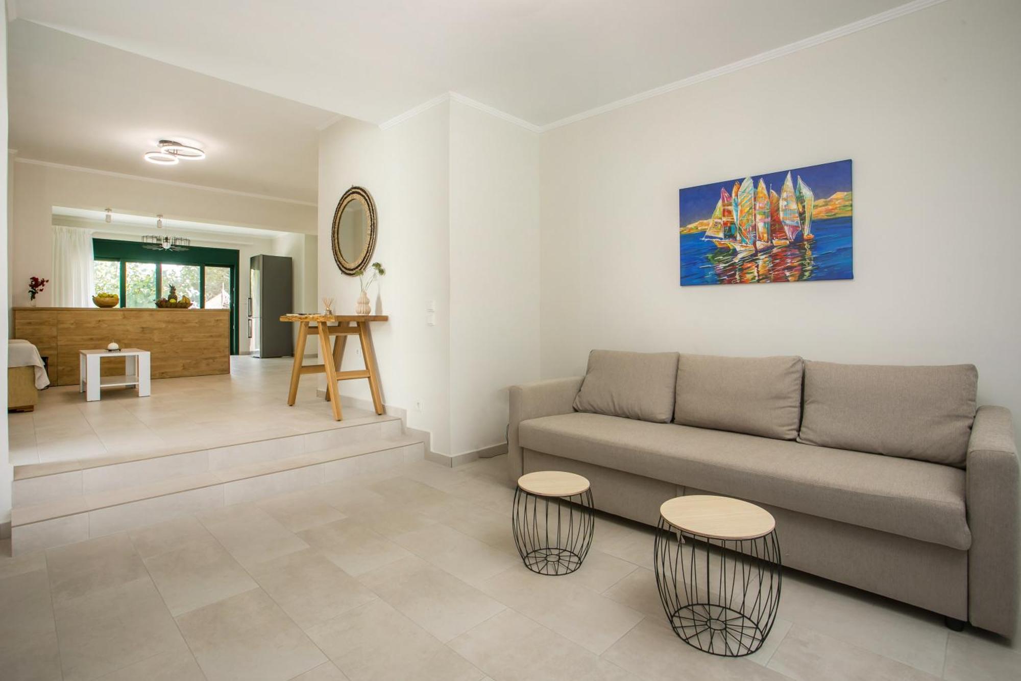 Beachfront Villa Rhodes Seashell Jenádi Kültér fotó