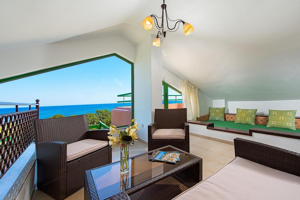 Beachfront Villa Rhodes Seashell Jenádi Kültér fotó