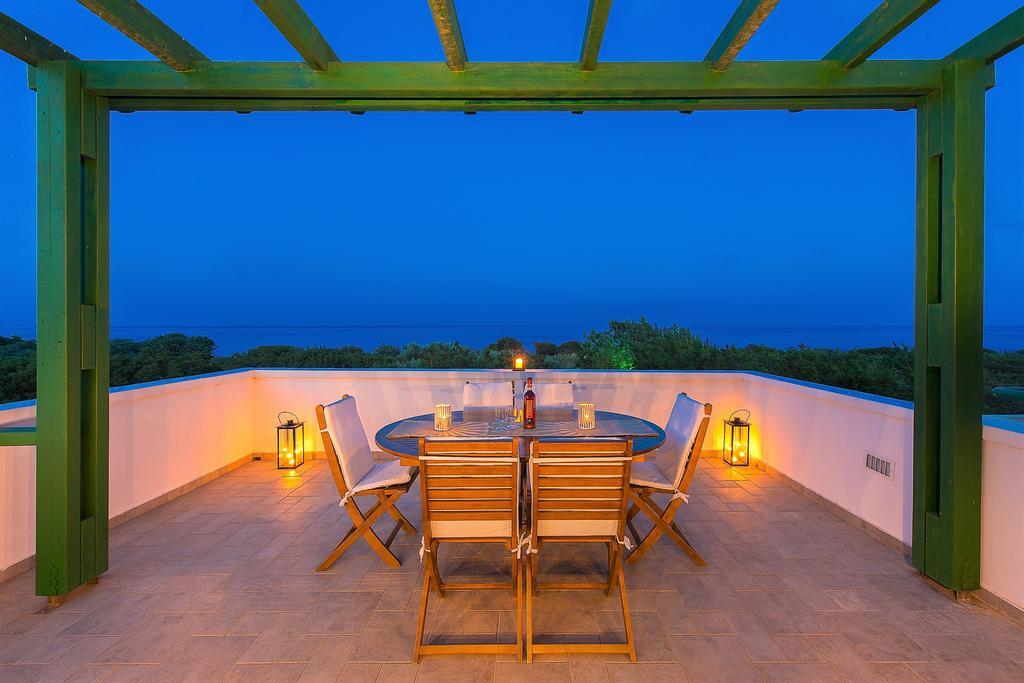 Beachfront Villa Rhodes Seashell Jenádi Kültér fotó
