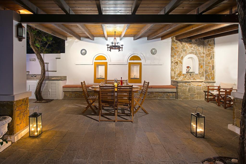 Beachfront Villa Rhodes Seashell Jenádi Kültér fotó