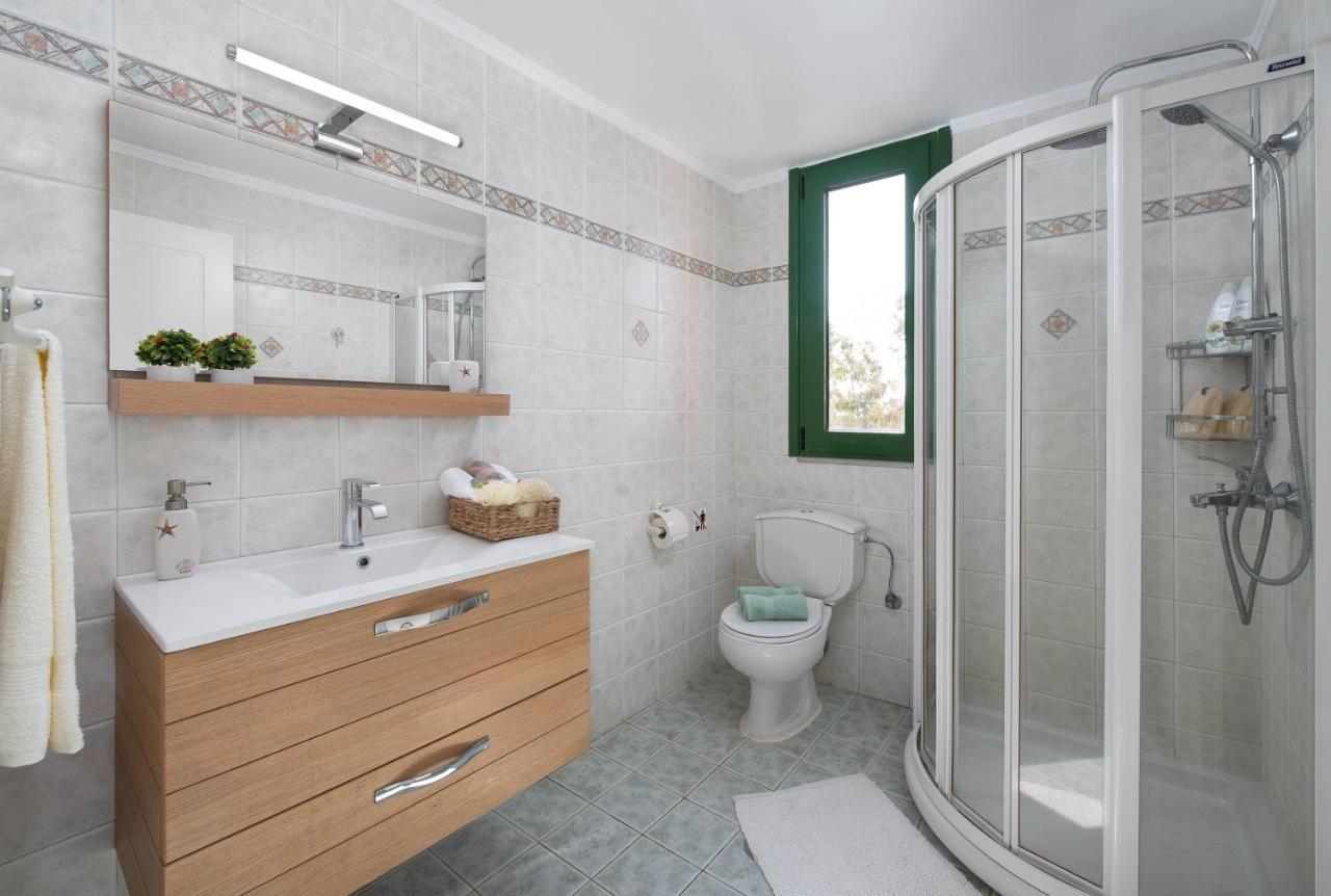 Beachfront Villa Rhodes Seashell Jenádi Kültér fotó
